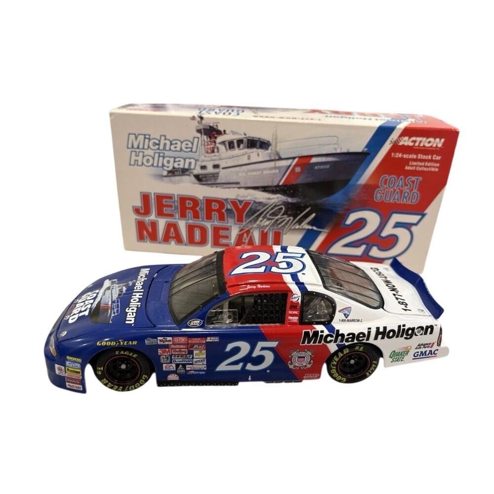 2000 REVELL MICHAEL HOLIGAN/ COAST GUARD - #25 JERRY NADEAU  SET-1 OF 1002-NIB